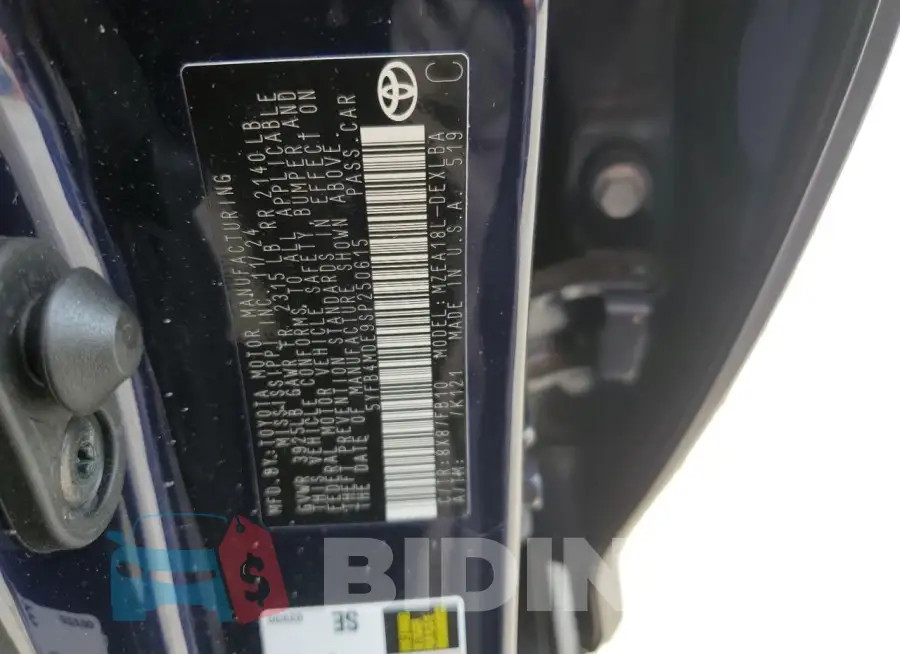 5YFB4MDE9SP250615 Photo# 12