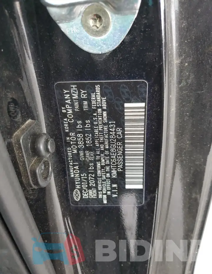 KMHTC6AE8GU284431 Photo# 12