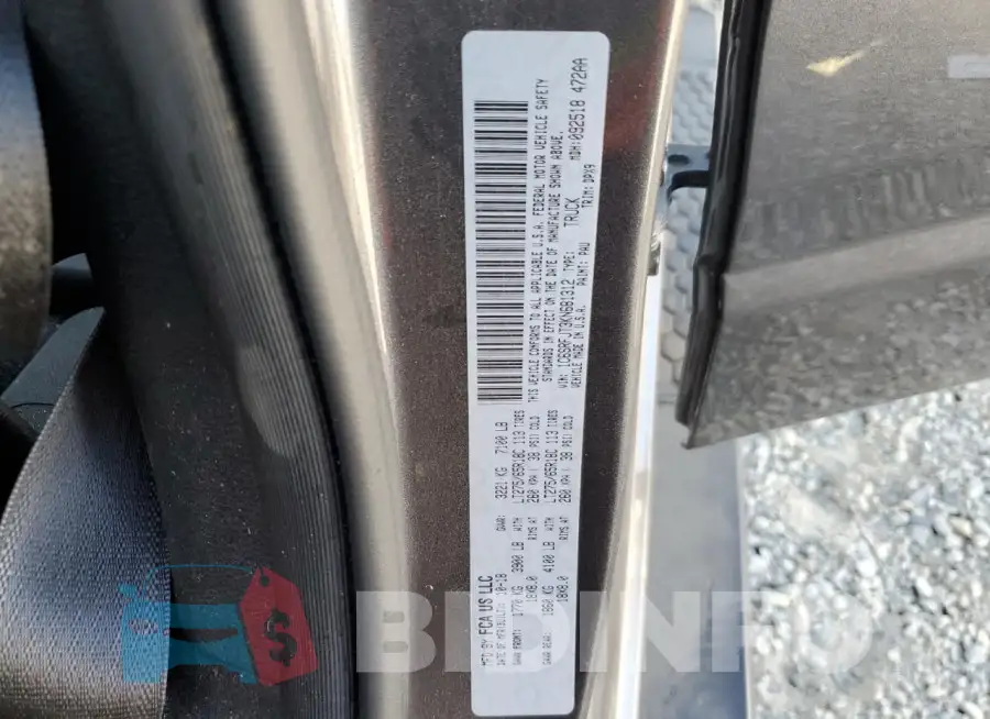 1C6SRFJT3KN681312 Photo# 12