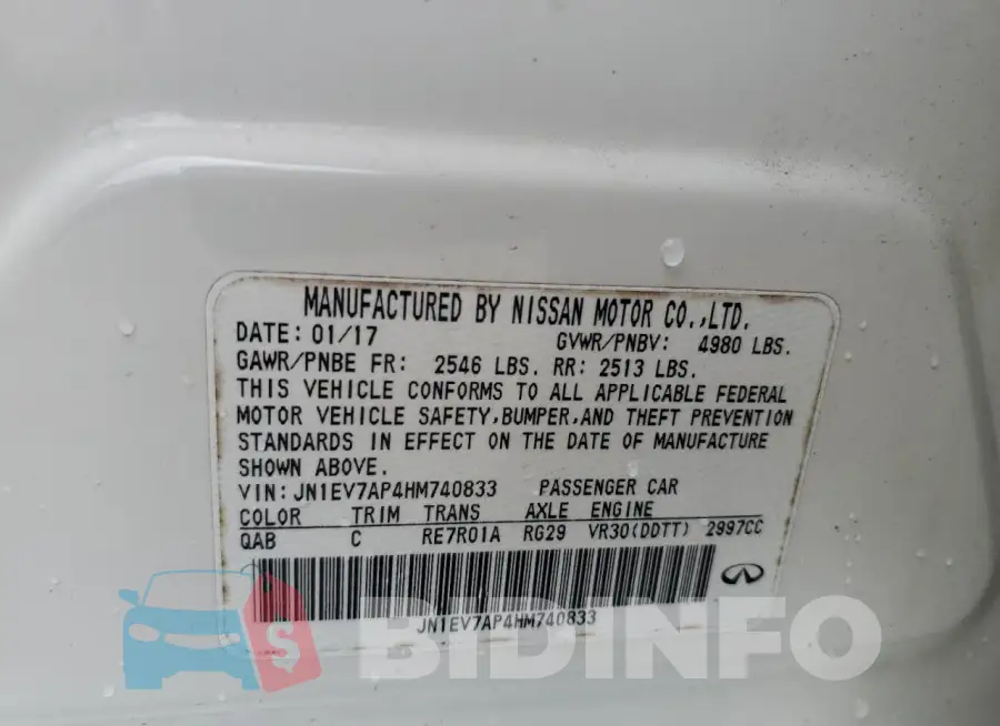 JN1EV7AP4HM740833 Photo# 13
