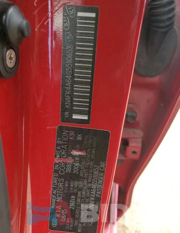 KNAFK4A64G5510652 Photo# 13