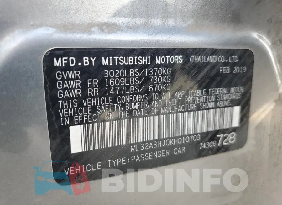 ML32A3HJ0KH010703 Photo# 13
