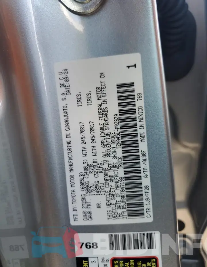 3TYLB5JN9RT047198 Photo# 12