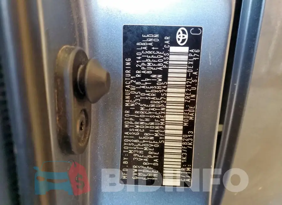 5YFEPMAEXNP275245 Photo# 13