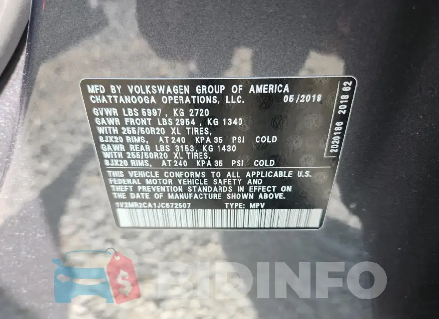 1V2MR2CA1JC572507 Photo# 13