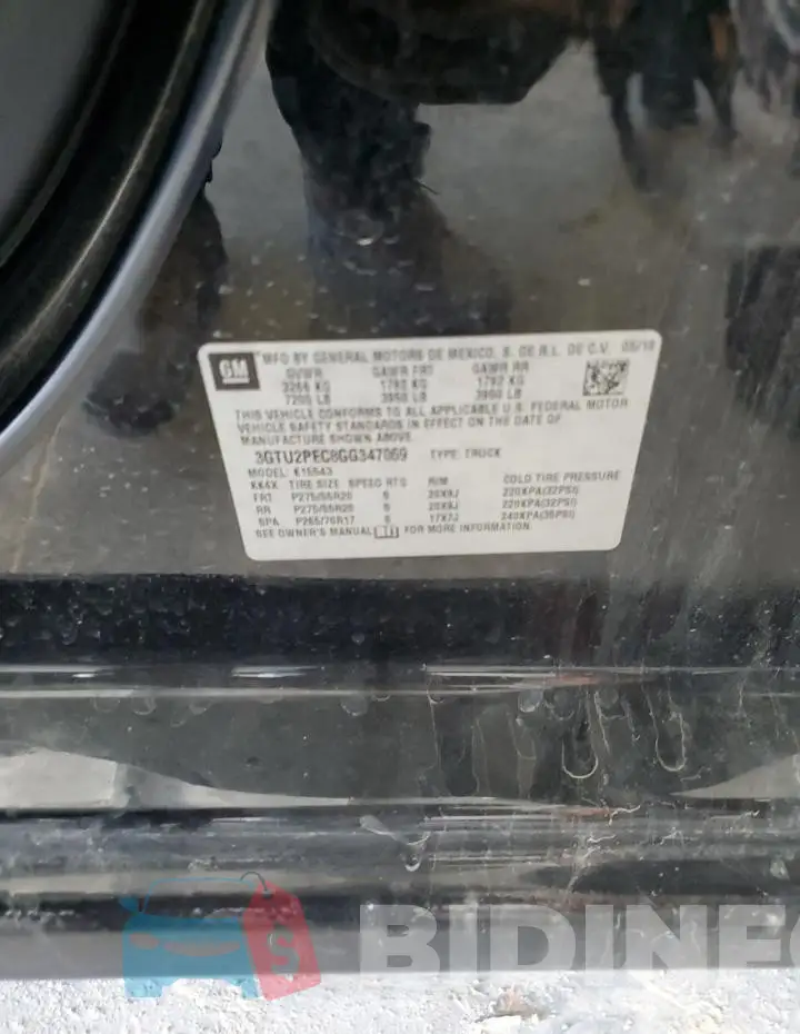 3GTU2PEC8GG347069 Photo# 12