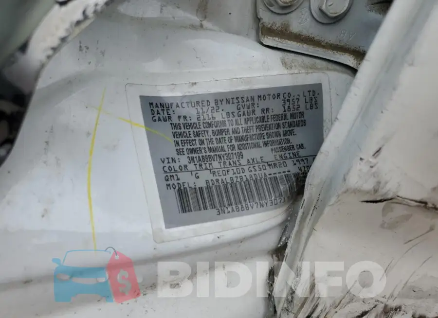 3N1AB8BV7NY307199 Photo# 12