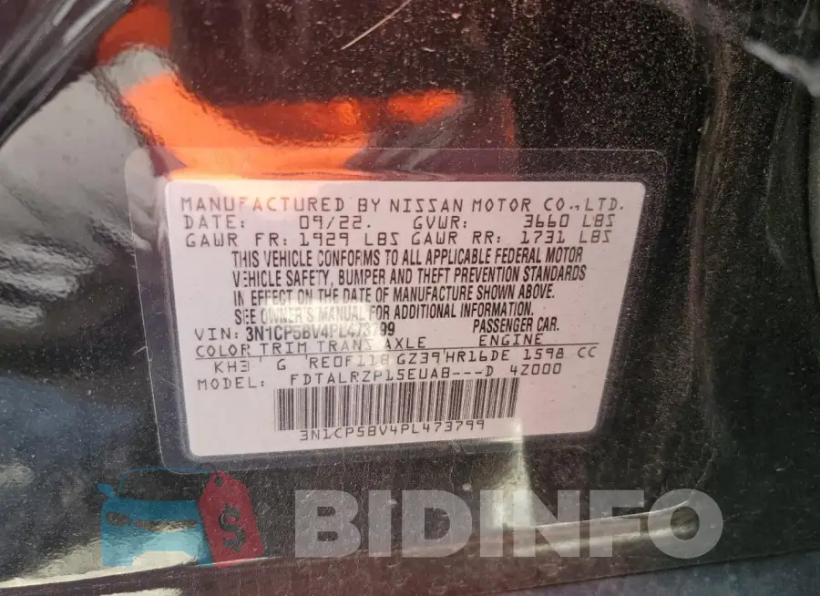3N1CP5BV4PL473799 Photo# 12