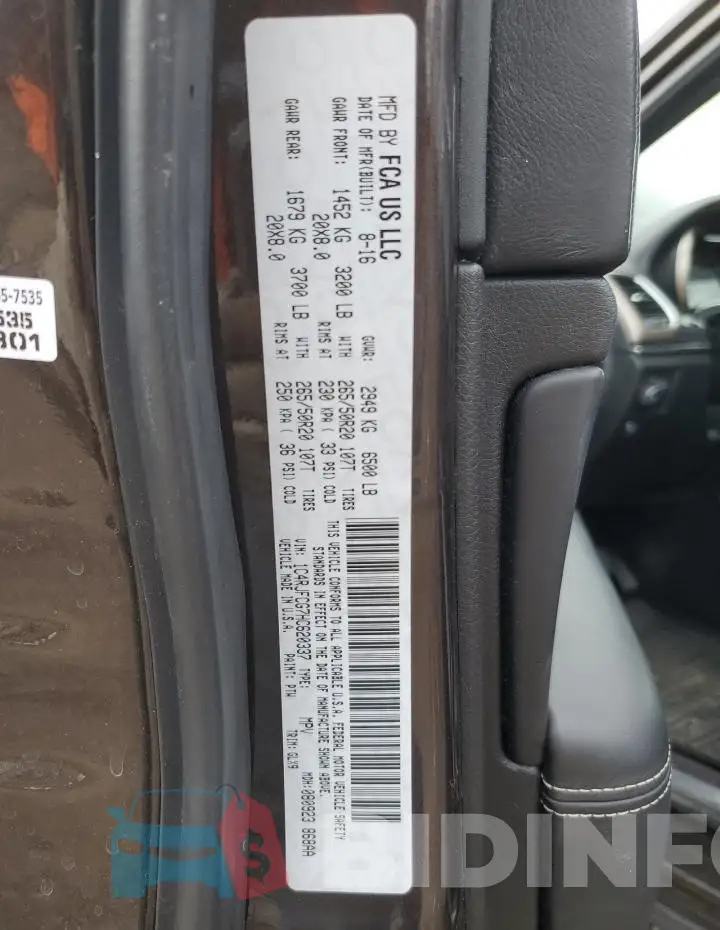 1C4RJFCG7HC620337 Photo# 13