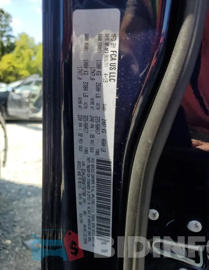 3C4NJDBBXKT767708 Photo# 13