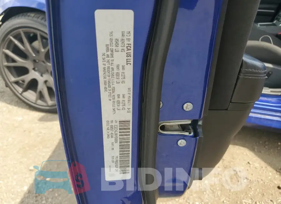 2C3CDXGJ8KH506834 Photo# 12