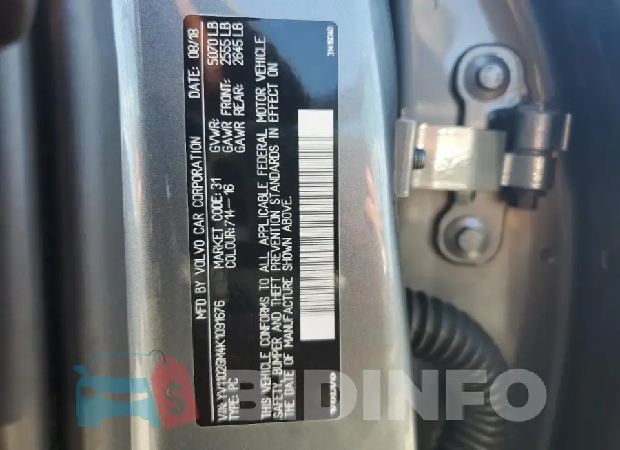 YV1102GM4K1091676 Photo# 13