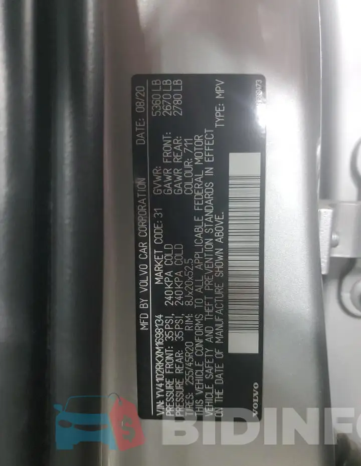 YV4102RKXM1698134 Photo# 13