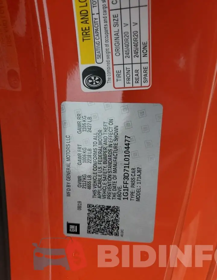 1G1FF3D71L0104477 Photo# 12