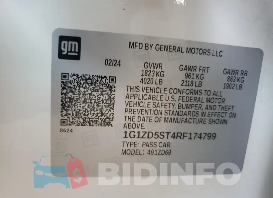 1G1ZD5ST4RF174799 Photo# 13