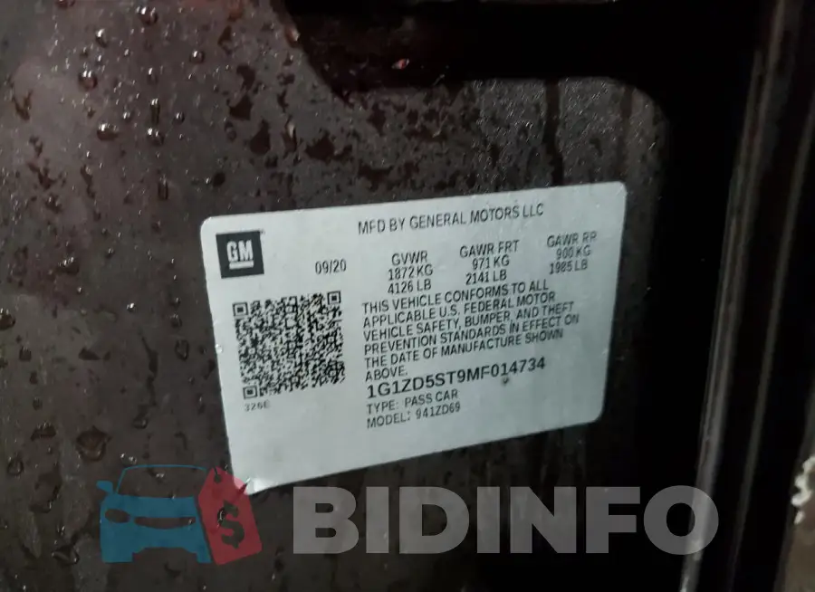1G1ZD5ST9MF014734 Photo# 12