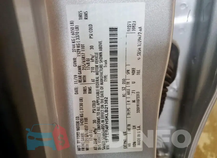 1FTER4FH5KLB21382 Photo# 12