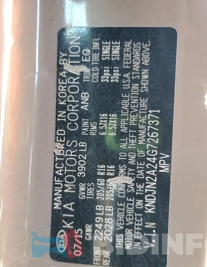 KNDJN2A24G7267371 Photo# 13