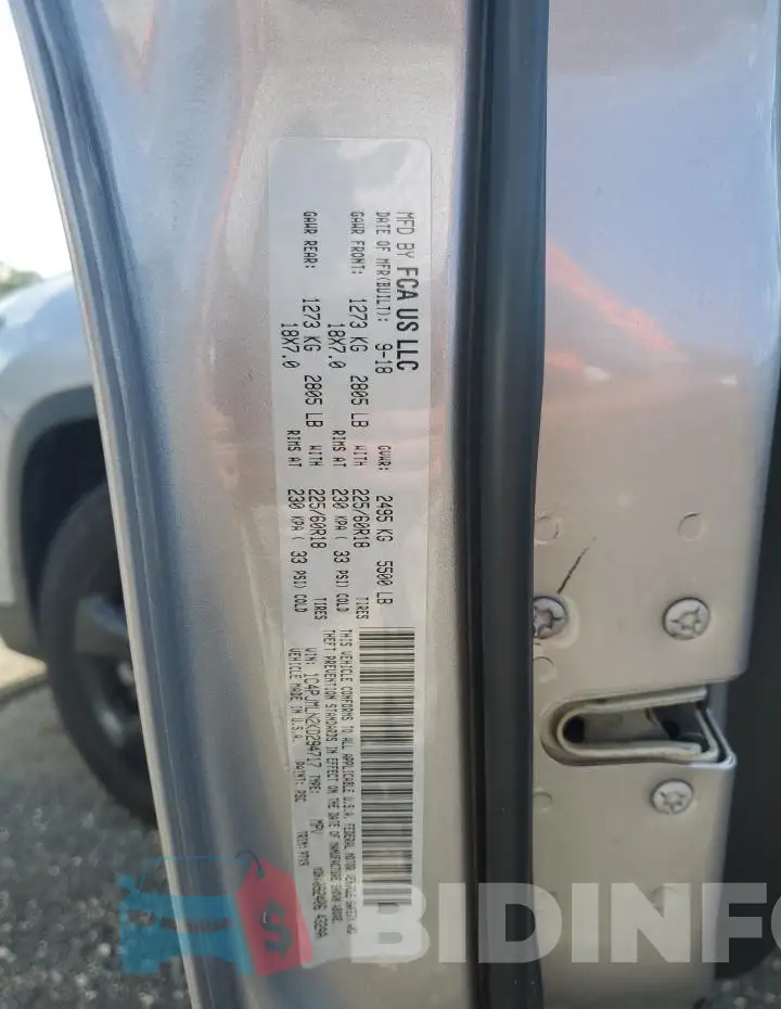 1C4PJMLN2KD294717 Photo# 13