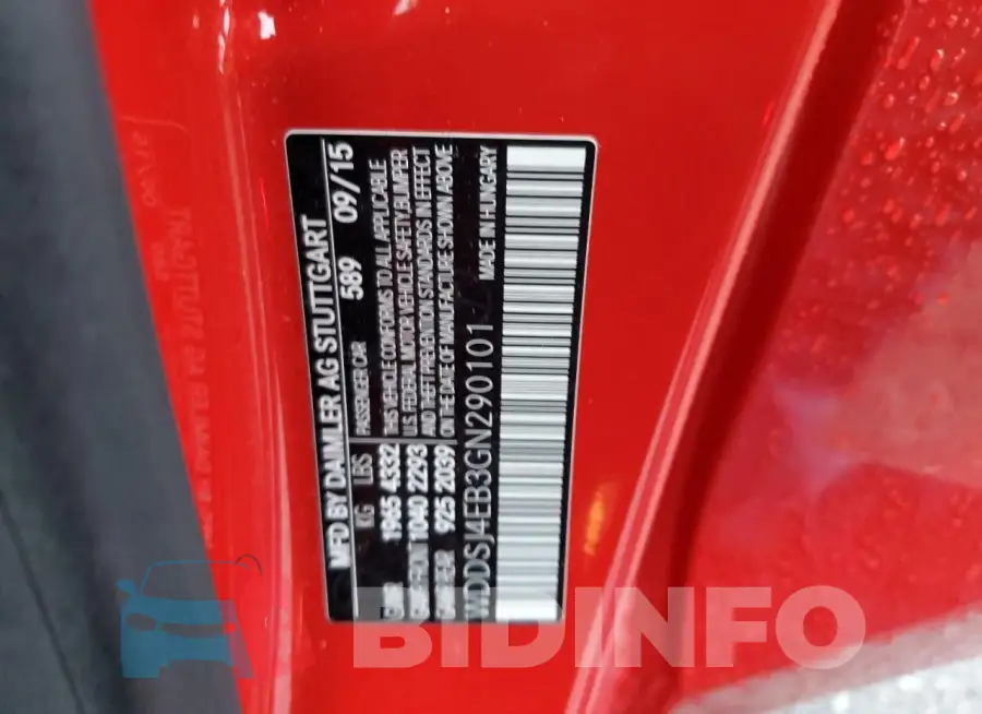 WDDSJ4EB3GN290101 Photo# 12