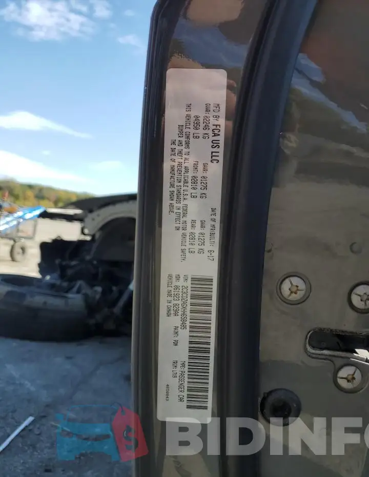 2C3CDZAGXHH658485 Photo# 13
