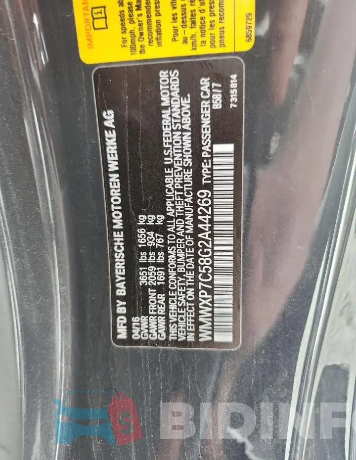 WMWXP7C58G2A44269 Photo# 12