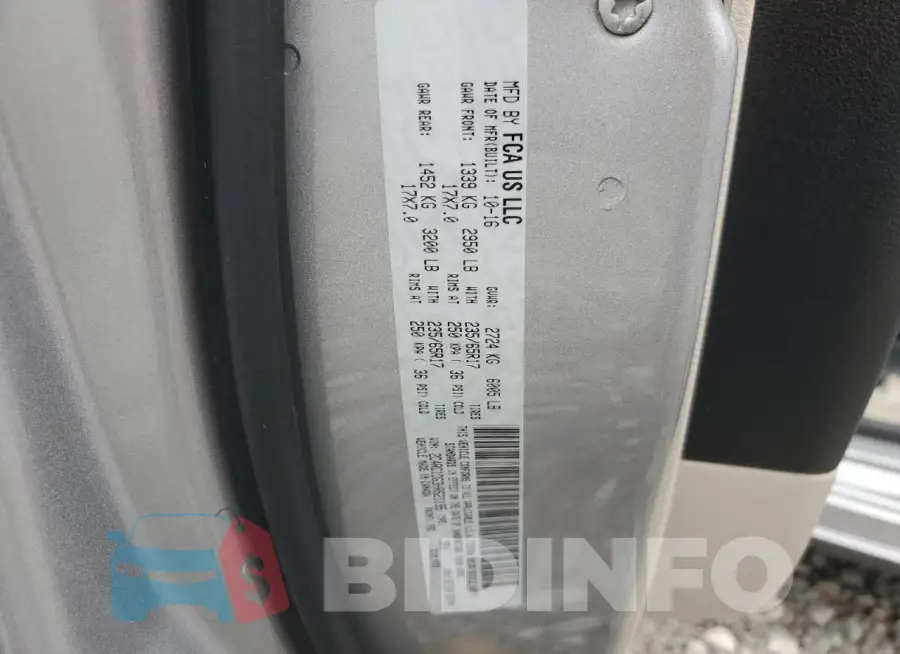 2C4RC1DG3HR621195 Photo# 13