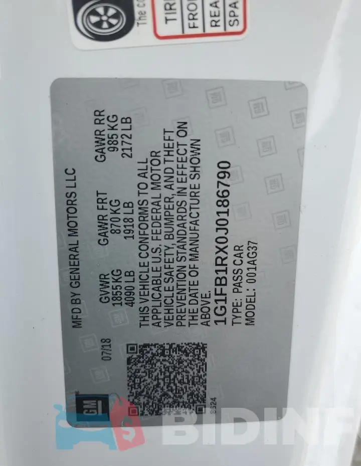 1G1FB1RX0J0186790 Photo# 12