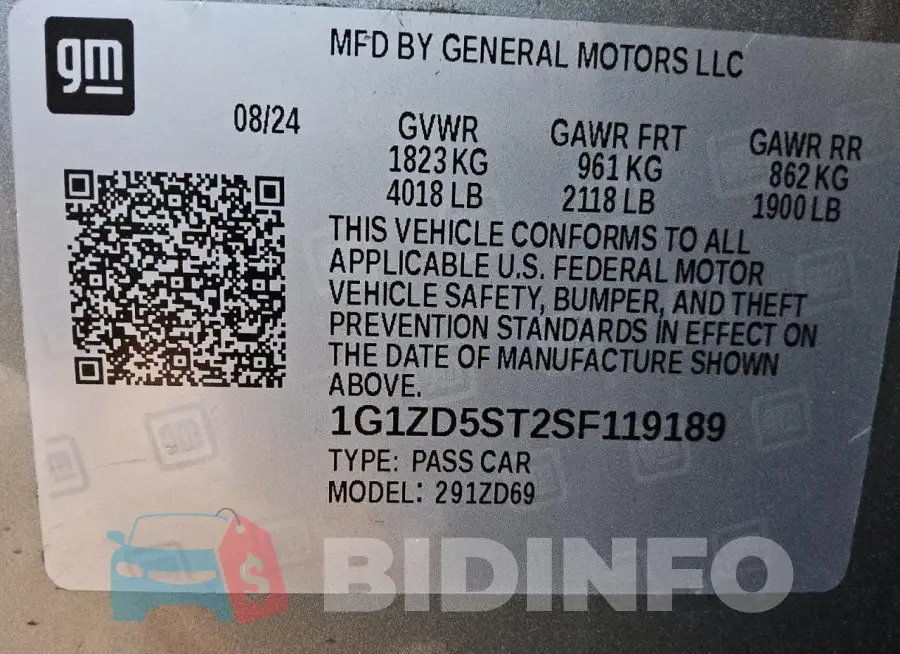 1G1ZD5ST2SF119189 Photo# 12