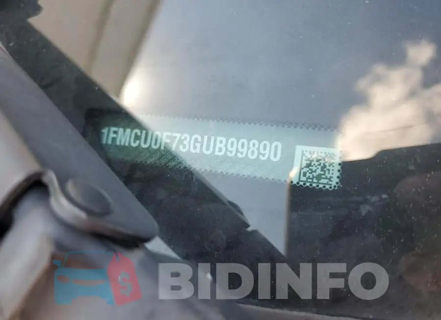 1FMCU0F73GUB99890 Photo# 13