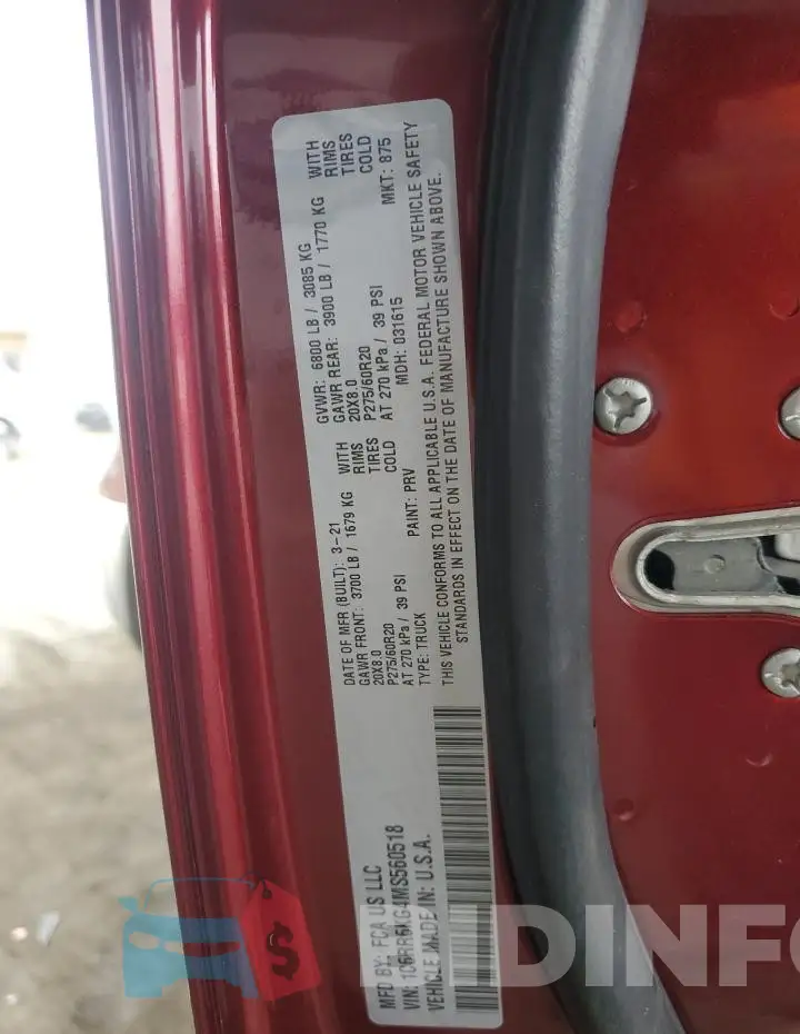 1C6RR6KG4MS560518 Photo# 12