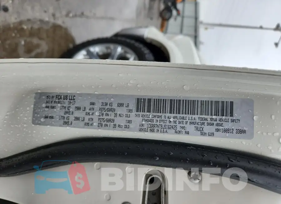 1C6RR7NT9JS162425 Photo# 13