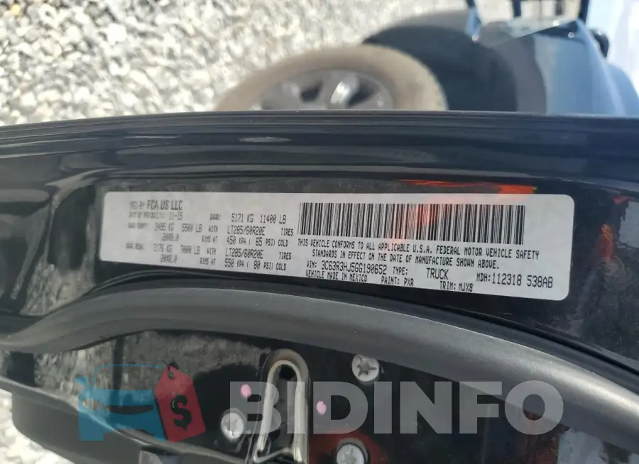3C63R3HJ5GG190652 Photo# 12