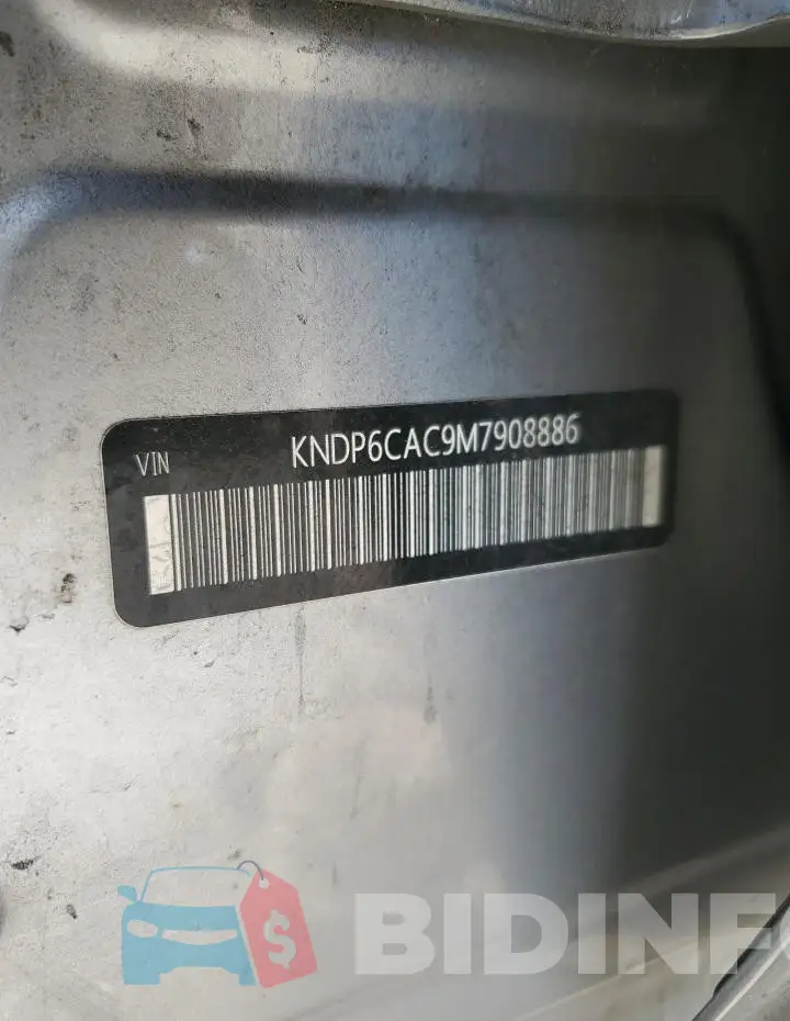 KNDP6CAC9M7908886 Photo# 14