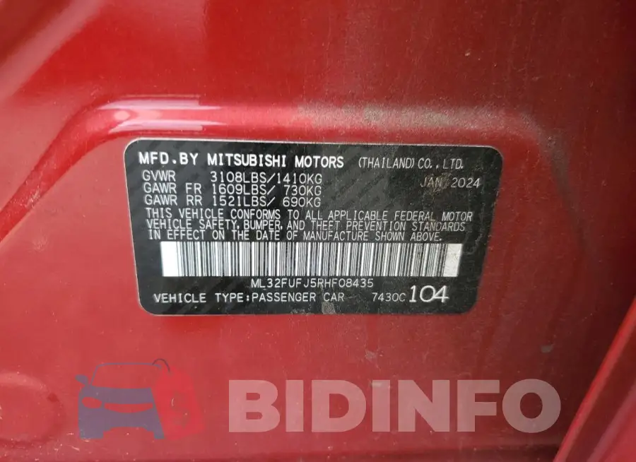 ML32FUFJ5RHF08435 Photo# 12
