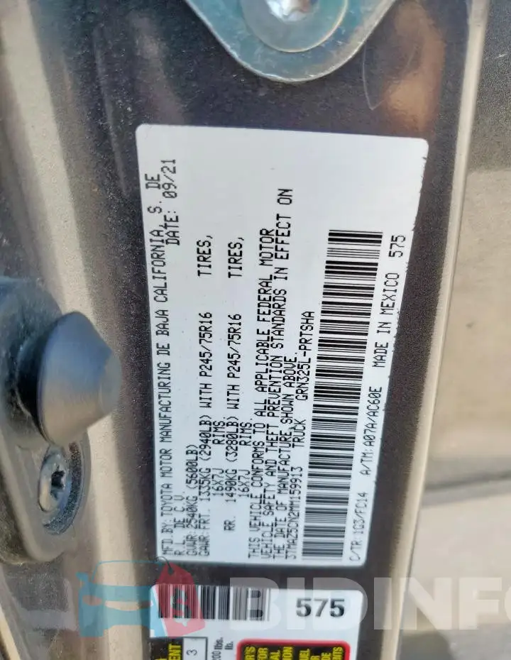 3TMAZ5CN2MM159913 Photo# 12