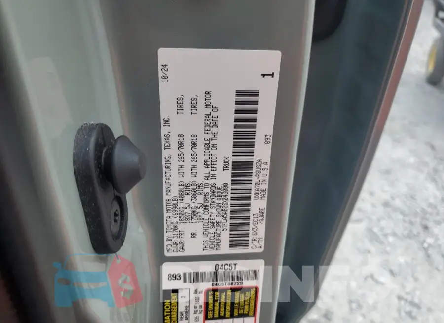 5TFLA5AB2SX043000 Photo# 12
