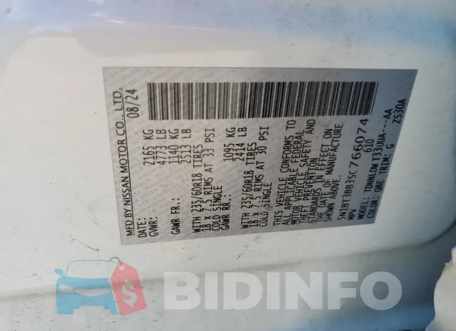 5N1BT3BB3SC766074 Photo# 13