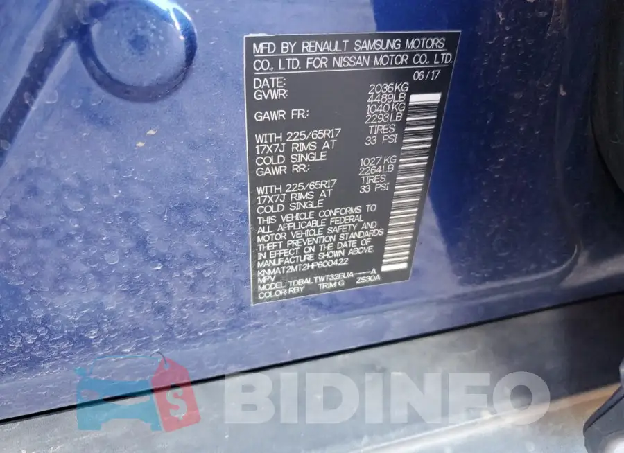 KNMAT2MT2HP600422 Photo# 13
