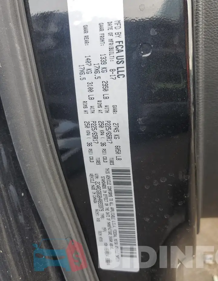 2C4RDGBG8HR855979 Photo# 13
