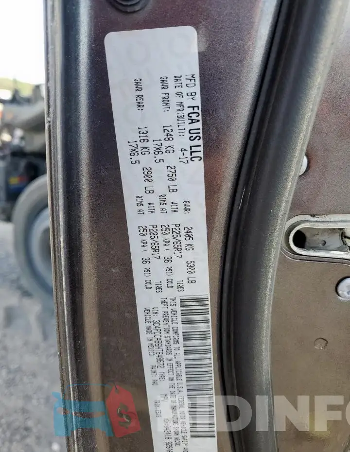 3C4PDCAB6HT648672 Photo# 14