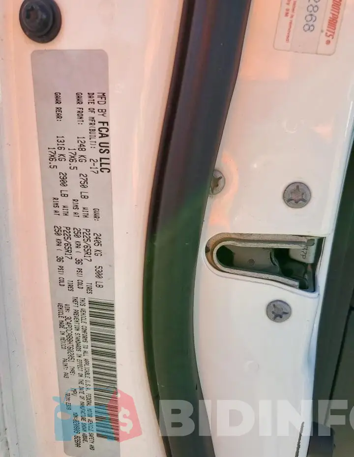 3C4PDCAB8HT602051 Photo# 13