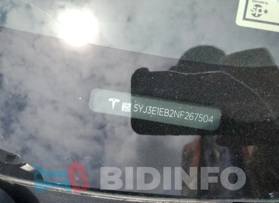 5YJ3E1EB2NF267504 Photo# 12