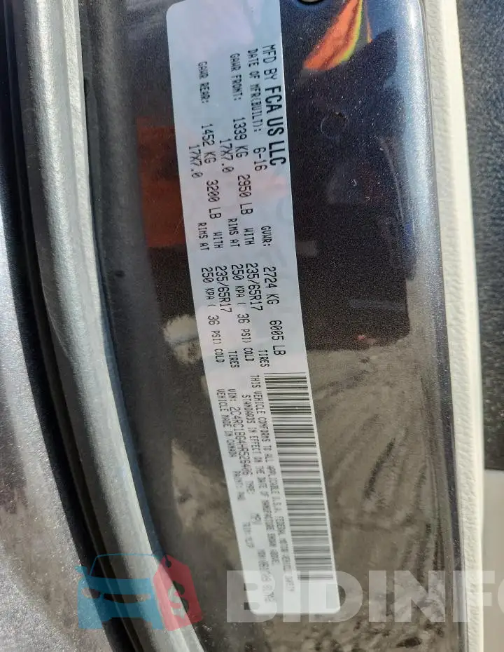 2C4RC1BG4HR526406 Photo# 13