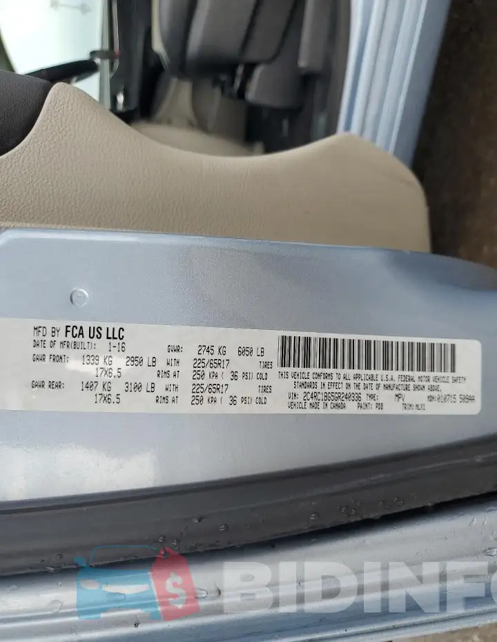 2C4RC1BG5GR240336 Photo# 13