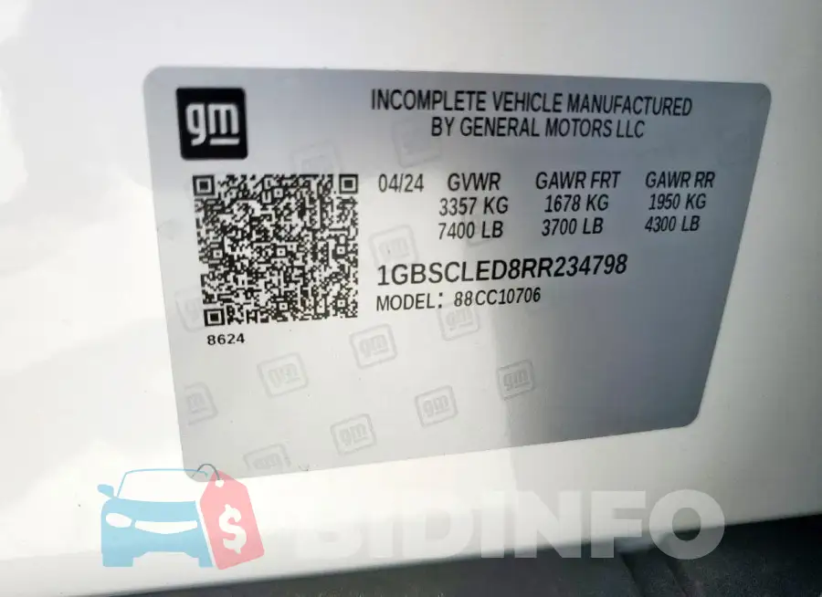 1GBSCLED8RR234798 Photo# 14
