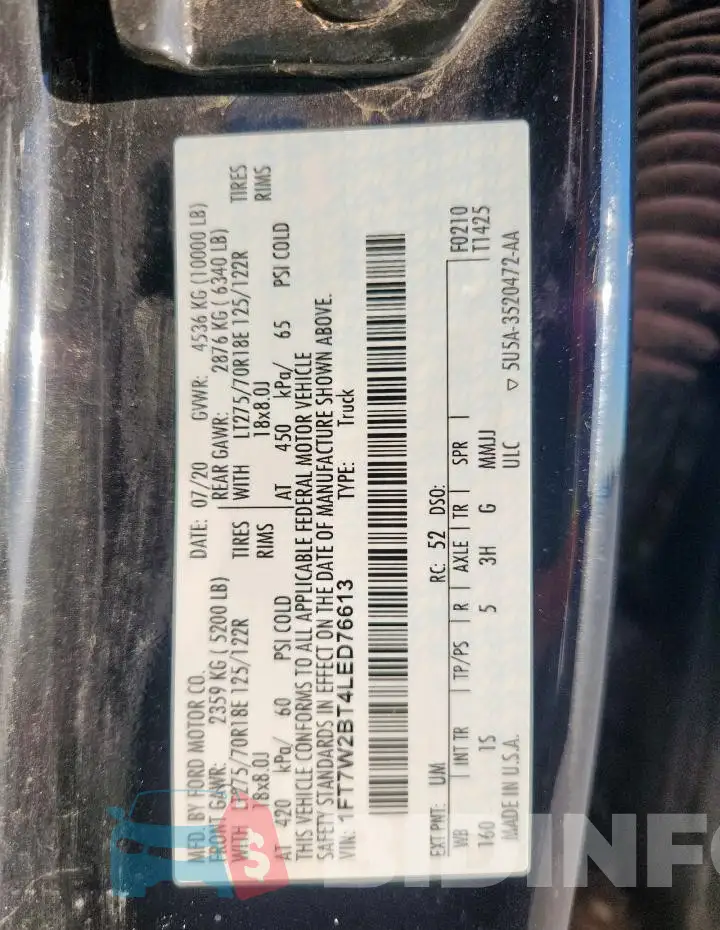 1FT7W2BT4LED76613 Photo# 14