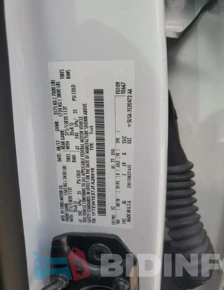 1FTEW1E57JFA26916 Photo# 13
