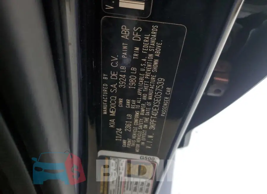 3KPFT4DEXSE057539 Photo# 13