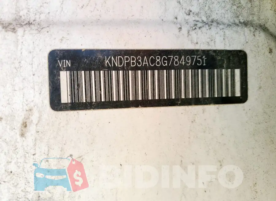 KNDPB3AC8G7849751 Photo# 13
